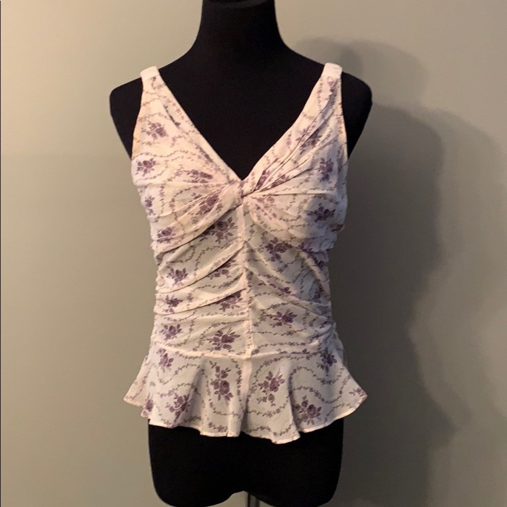 NWOT Express 100% silk blouse Size 6